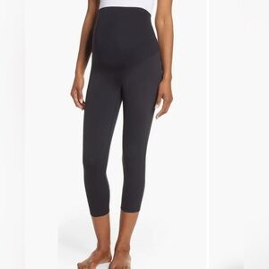 Zella Live In Crop Maternity Leggings Sz M New